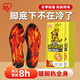 愛(ài)麗思（IRIS）暖寶寶貼暖足貼女腳底自發(fā)熱暖腳寶神器發(fā)熱貼足底加熱鞋墊愛(ài)麗絲 鞋墊男【適用40-44碼】50片