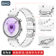 BHO適用華為gt5/gt6表帶gt4女款watch5仿真陶瓷watch gt5pro/gt6/gt4手表表帶白色女士生款41/42mm 【真陶瓷·銀色】 【41/42mm表盤(pán)】18mm接口通用