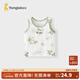 童泰（TONGTAI）寶寶背心夏季嬰兒衣服兒童護肚馬甲男童女童打底內衣上衣竹棉 熊貓黑 120