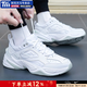 耐克（NIKE）官方 艦店男鞋 2026春季新款M2K TEKNO 厚底緩震復古休閑老爹鞋 M2K老爹鞋/白-白金色 41