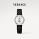 范思哲（VERSACE）女表瑞士進(jìn)口時(shí)尚小牛皮高奢女士手表/新年生日禮物送女友 VEVD00119 【2+2四年聯(lián)?！? title=