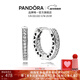 潘多拉（PANDORA）[新年禮物]Pandora之心耳環(huán)925銀鏤空設計小眾高級生日禮物送女友 Pandora之心耳環(huán) Onesize