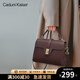 CADUNI KAISER新款牛皮包包女包休閑手提包輕奢單肩包送生日情人節禮物女朋友 【深咖色】實(shí)用走心 時(shí)尚品牌小眾百搭洋氣通勤大包