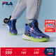 斐樂(lè )FILA兒童童鞋BB鞋2025年冬季新款男童中大童兒童場(chǎng)上籃球鞋 帆船藍/維多利亞藍-VR 39 內長(cháng)24.5cm