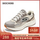斯凱奇（Skechers）新年禮物男鞋冬季緩震跑步鞋厚底健步鞋舒適休閑戶(hù)外運動(dòng)鞋220872