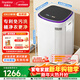 榮事達全自動(dòng)家用迷你洗衣機6KG小型嬰兒童寶寶內衣褲襪子洗烘一體機租房公寓單身洗脫一體機以舊換新 6KG洗烘一體|雙倍潔凈|健康無(wú)孔免污(彩屏)