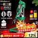 歐樂(lè )多（Olodo）304不銹鋼手動(dòng)榨汁機手壓式橙汁壓榨器擺攤商用汁渣分離壓汁機器 豪華款【高端綠】實(shí)心底座配豪禮