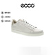 愛(ài)步（ECCO）送男友禮物 男士板鞋休閑板鞋 58336白色/砂礫灰 42