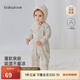 babylove【紡軟織柔】嬰兒連體衣春秋季男女寶寶百搭純棉哈衣爬爬服秋裝