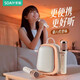 索愛(ài)（soaiy）MINI KTV6家用音響k歌麥克風(fēng)話(huà)筒一體家庭戶(hù)外兒童無(wú)線(xiàn)藍牙自帶聲卡唱歌便攜音箱2026年最新款 【人氣新品】便攜小耳朵-云朵黃