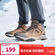 鴻星爾克加絨棉鞋男休閑防滑男鞋防滑保暖加厚運動(dòng)板鞋子男暖陽(yáng)3