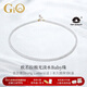 GiO珠寶 GUILD歐若拉極光淡水珍珠項鏈小米珠18K金年輕款送老婆