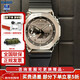 卡西歐（CASIO） 男表G-SHOCK GM-2100八王子系列太陽(yáng)能藍牙農家橡樹(shù)日韓表送男友 GM-2100-1A 八角銀色金屬表盤(pán)