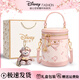 迪士尼（Disney）包包女包女士單肩發(fā)財桶斜挎包三八38女神節生日禮物送女友女生 粉色-【贈禮盒+雪莉玫掛件】