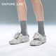 DAPHNE LAB方糖德訓鞋翻舌款 布洛克雕花設計26春新款 白色 單層   38   
