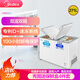 美的（Midea）Midea/美的 BCD-271VMQ升冰柜雙溫家商用大容量冷柜冷凍兩用囤貨 271升 蝶形門(mén)