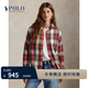 Polo Ralph Lauren 拉夫勞倫  女裝 25年冬季寬松版格紋棉襯衫RL27350 999-多色 S