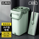 五月花平板拖把38CM2塊布刮刮桶家用一拖凈吸水拖把免手洗墩布神器