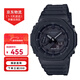 卡西歐（CASIO）男表G-SHOCK農家橡樹(shù)學(xué)生時(shí)尚運動(dòng)防水石英腕表 送男友禮物 亞光磨砂黑 GA-2100-1A1