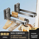 慕質(zhì)吸盤(pán)衣架收納神器陽(yáng)臺掛衣架墻上免打孔壁掛可伸縮放衣架掛鉤支架 槍灰色-可折疊衣架收納架 2個(gè)裝