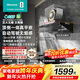 海信（Hisense）【大薄荷黑色經(jīng)典款】超薄平嵌頂側一體28立方變頻大吸力家用抽吸排油煙機煙灶聯(lián)動(dòng)S2Pro配燃氣灶