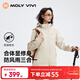 MOLY VIVI軟殼衣夾克外套女三合一秋冬戶(hù)外保暖防風(fēng)防水登山滑雪服魔力薇薇