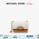 MICHAEL KORS【新年禮物】邁克高仕 MK Heather 女士大號信封包 香草白/橡果棕 149 NS