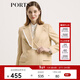 PORTS寶姿女裝 秋冬新品氣質(zhì)通勤夾克SL9J014LWE008 米駝色 S (4)