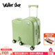 Walker Shop兒童行李箱可坐可騎6-12歲輕便小型登機箱拉桿箱男女兒童旅行箱 果綠 20英寸 【可登機】