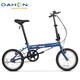 大行（DAHON）折疊自行車(chē)16英寸YUKI超輕迷你便攜男女式通勤單車(chē)KT610 藍色 