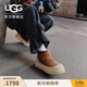 UGG 王一博同款秋季新款男女同款厚底經(jīng)典超短靴彩殼雪地靴1174196 CWTC | 栗色/灰白色 38