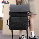 FILA 斐樂(lè )官方【黑武士】男士背包2025時(shí)尚休閑雙肩包書(shū)包大容量電腦