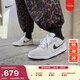 耐克女子輕便皮面運動(dòng)鞋冬季平底膠底板鞋NIKE DUNK LOW HV1800 101白/塵光子色/白/金屬銀/煤黑 41