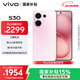 vivo S30 12GB+256GB 桃桃粉 國家補貼 多彩輕薄直屏 超級潛望長(cháng)焦 學(xué)生 live圖 AI手機