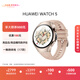 華為（HUAWEI）WATCH 5 鴻蒙AI智能手表 首創(chuàng  )X-TAP智感窗 藍寶石玻璃表鏡 鴻蒙AI腕上小藝 eSIM通信 42mm星云杏 （904L不銹鋼表殼）