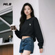 MLB衛衣女男女小LOGO圓領(lǐng)百搭套頭衛衣25新款3AMTB0154-50BKS-L