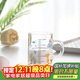 唯銘諾玻璃杯兒童牛奶杯子帶刻度早餐杯寶寶喝奶杯沖奶粉專(zhuān)用杯玻璃水杯