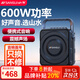 山水（SANSUI）K58S 便攜式手提藍牙音響戶(hù)外大功率k歌音箱廣場(chǎng)舞直播唱歌設備帶話(huà)筒一體機大音量低音炮樂(lè )器音箱 次日達【600W大功率】無(wú)話(huà)筒