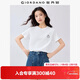 佐丹奴短袖T恤女夏季純棉可愛(ài)動(dòng)物頭像刺繡圓領(lǐng)上衣13325324
