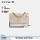 蔻馳（COACH）【品牌直供】新年禮物女士小號印花風(fēng)琴包單肩斜挎包PVC配皮CW206
