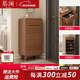 慕瀾鞋柜家用小戶(hù)型玄關(guān)柜簡(jiǎn)約胡桃色窄小入戶(hù)柜墻角樓梯小型門(mén)口柜 DJ1003鞋柜【45*34.5*107.4CM】