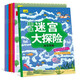 幼兒腦力挑戰游戲書(shū) 趣味迷宮大冒險全6冊智力大迷宮游戲書(shū) 4-5-6-7歲寶寶趣味早教找不同益智書(shū)籍兒童全腦智力開(kāi)發(fā)專(zhuān)注力
