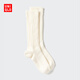 優(yōu)衣庫男裝襪子/25秋冬新款479520 479520/01乳白色 S /M/25～27 cm