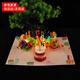 泓述新款3d立體生日賀卡高級感送女生巧克力吹蠟燭高顏值小眾輕奢可愛(ài)精致成品手工祝?？ㄆ湍信笥?【吹蠟燭許愿】可吹蠟燭音樂(lè )+燈光-可DIY年齡