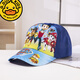 G.duck新款兒童超人帽子奧特曼春夏男童蜘蛛俠棒球帽子鴨舌帽網(wǎng)帽遮陽(yáng)帽 普通棉料-汪汪隊-藍色 適合頭圍48-53cm(2-8歲)