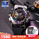 卡西歐（CASIO）G-SHOCK小鋼炮金屬表殼防震防水自動(dòng)LED運動(dòng)男士女士手表一對表 GM-110B-1APR
