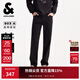 杰克·瓊斯（JACK&JONES）男裝26年秋冬季黑色牛仔褲男士903直筒潮流休閑彈力加絨褲子厚款 E40黑色牛仔 第一批 33 180 W33/L32