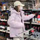 回力外套棉服女2026最新款冬季超好看晉江棉襖初中生連帽棉衣加厚外套