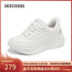 斯凱奇（Skechers）新年禮物女鞋2025新品冬厚底閃穿一腳蹬軟底運動(dòng)鞋糕糕鞋117526