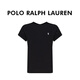 拉夫勞倫新款秋冬季潮流運動(dòng)休閑感內搭女短袖t恤黑色 M